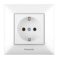 PRIZA SCHUKO 16A  250V ARKEDIA SLIM ALB PAN.