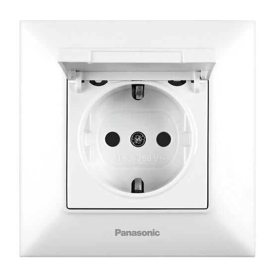 PRIZA SCHUKO CU CAPAC 16A  ARKEDIA SLIM ALB