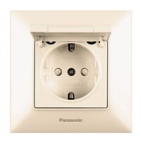 PRIZA SCHUKO CU CAPAC 16A  ARKEDIA SLIM BEJ