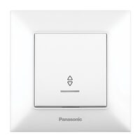 INTRERUPATOR SCARA CU LED ARKEDIA SLIM ALB PANASONIC