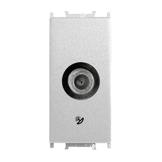 PRIZA SATELIT F METALIC ALB 1M PANASONIC
