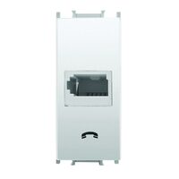 PRIZA TELEFON MODULAR ALB 1M PANASONIC