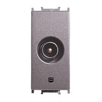 PRIZA TV FINALA MODULAR ANTRACIT 1M
