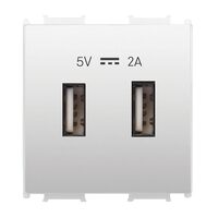 PRIZA USB 5V-2A  MODULAR ALB 2M PANASONIC