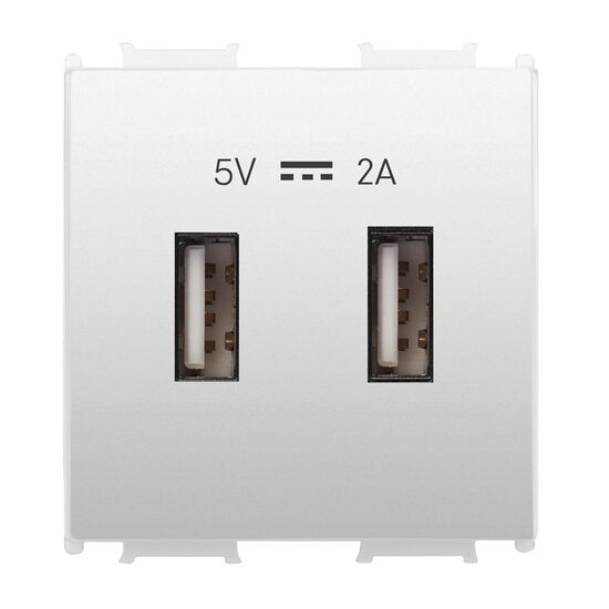 PRIZA USB 5V-2A  MODULAR ALB 2M PANASONIC