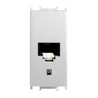 PRIZA CALCULATOR CAT5 MODULAR ALB METALIC 1M