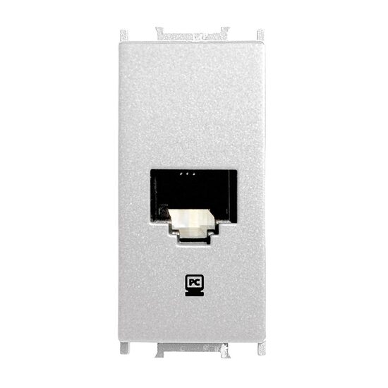 PRIZA CALCULATOR CAT5 MODULAR ALB METALIC 1M
