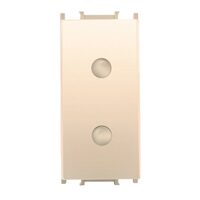 PRIZA SIMPLA MODULAR BEJ 1M
