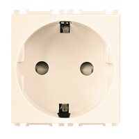 PRIZA SCHUKO PROT. COPIL MODULAR BEJ 2M PANAS