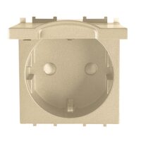 PRIZA SCHUKO CU CAPAC MODULAR AURIU INCHIS 2M