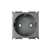 PRIZA SCHUKO PROT.COPIL MODULAR NEGRU 2M PANASONIC
