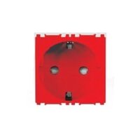 PRIZA SCHUKO PROT. COPIL MODULAR ROSU 2M PANASONIC