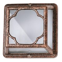 APLICA PT TAVAN PATRAT 2XE27 D:27CM ANTIC, SANLI DECORATIV