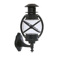FELINAR 1xE27 H:45CM ALUMINIU NEGRU+ANTIC, SANLI DECORATIV