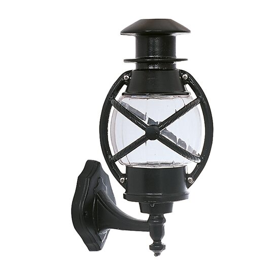 FELINAR 1xE27 H:45CM ALUMINIU NEGRU+ANTIC, SANLI DECORATIV