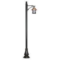 STALP H:270CM 1XE27 ALUMINIU NEGRU+BRONZ, SANLI DECORATIV