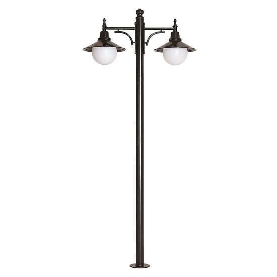 STALP H:280CM CU CORP 2xE27 NEGRU, SANLI DECORATIV