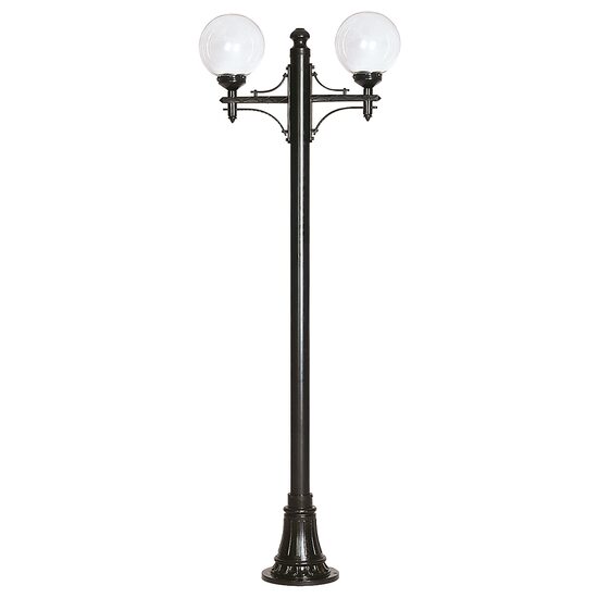 STALP H:260CM CU CORP 2xE27 NEGRU, SANLI DECORATIV