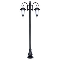 STALP H:300CM CU CORP 2xE27 ALUMINIU ANTRACIT, SANLI DECORATIV