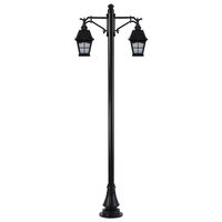 STALP H:280CM CU CORP 2xE27 ALUMINIU ANTRACIT, SANLI DECORATIV