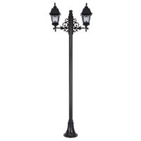 STALP H:265CM CU CORP 2xE27 ALUMINIU ANTRACIT, SANLI DECORATIV