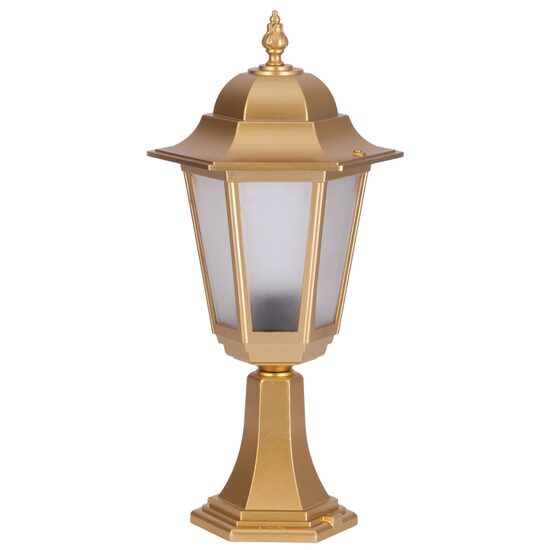 FELINAR PT PERETE 1xE27 H:53CM ALUMINIU BRONZ SANLI DECORATIV