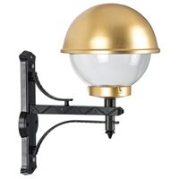 FELINAR 1xE27 H:45CM ALUMINIU BRONZ CU GLOB, SANLI DECORATIV