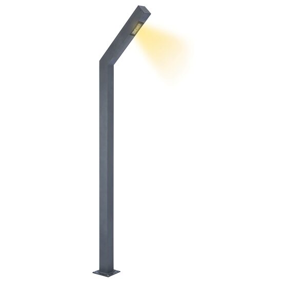 STALP H:225CM 1XE27 ALUMINIU ANTRACIT, SANLI DECORATIV