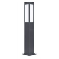 PITIC Alu. PATRAT H75cm, D:10x10cm LED:16W, IP54, SANLI DECORATIV