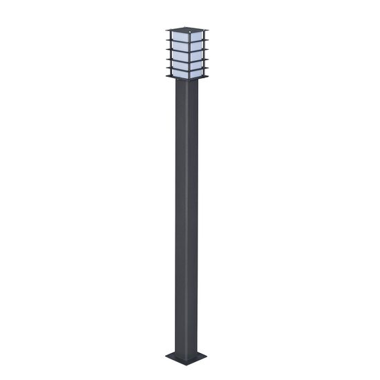 STALP H:200CM CU CORP 1xE27 ALUMINIU ANTRACIT, SANLI DECORATIV