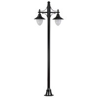 STALP H:375CM CU CORP 2xE27 NEGRU, SANLI DECORATIV