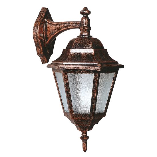 FELINAR 1xE27 H:42CM MAT. ABS, ANTIC RUGINIU, SANLI DECORATIV