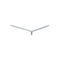 BRAT DUBLU 2,5mm, 50cm,   Ø60mm,  Ð15°, Ðbrate:90°, 3mm