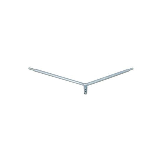 BRAT DUBLU 2,5mm, 50cm,   Ø60mm,  Ð15°, Ðbrate:90°, 3mm