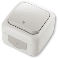 INTRERUPATOR SCARA IP54 GRI PALMIYE VIKO