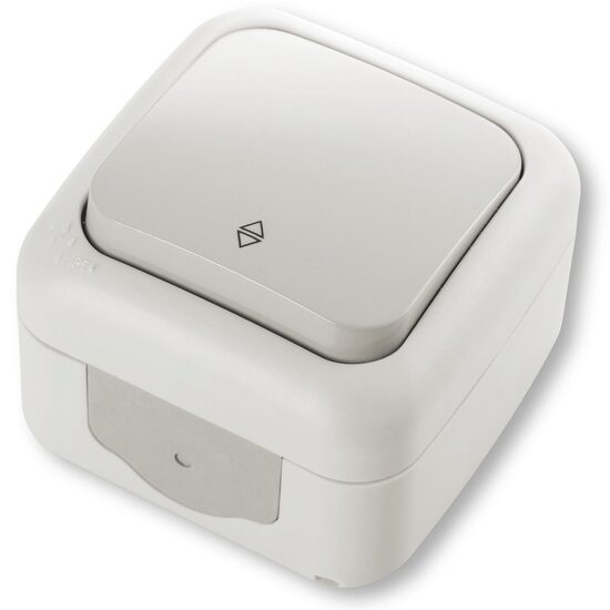 INTRERUPATOR SCARA IP54 GRI PALMIYE VIKO