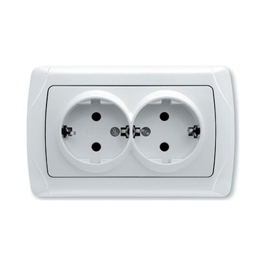 PRIZA SCHUKO DUBLA PROTECTIE COPIL CARMEN