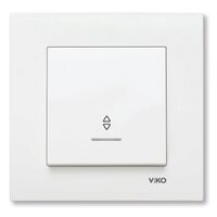 INTRERUPATOR SCARA CU LED VIKO KARRE ALB