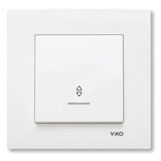 INTRERUPATOR SCARA CU LED VIKO KARRE ALB