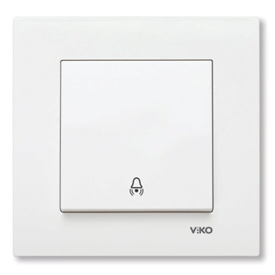 BUTON SONERIE VIKO KARRE ALB