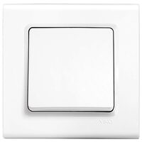 INTRERUPATOR CU 2 CIRCUIT LINNERA ALB