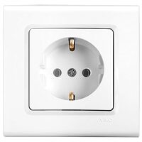 PRIZA SCHUKO LINNERA ALB