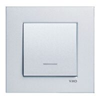 INTRERUPATOR CU LED NOVELLA SILVER FARA RAMA