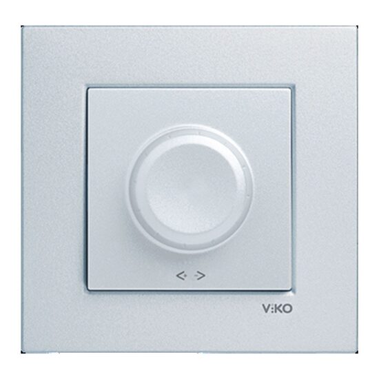 VARIATOR DE TENSIUNE 1000W NOVELLA SILVER FARA RAMA