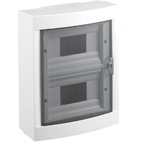 CUTIE SIGURANTE 16M PT 8x2 RANDURI IP40 USA TRANSPARENTA