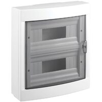 CUTIE SIGURANTE 24M PT 12x2 RANDURI IP40 USA TRANSPARENTA