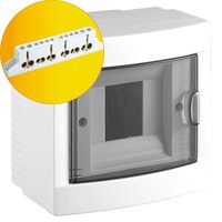 CUTIE SIGURANTE 4M PT 1 RAND IP40 USA TRANSPARENTA