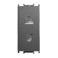 PRIZA EURO-SUA MODULAR FUMURIU 1M PANASONIC