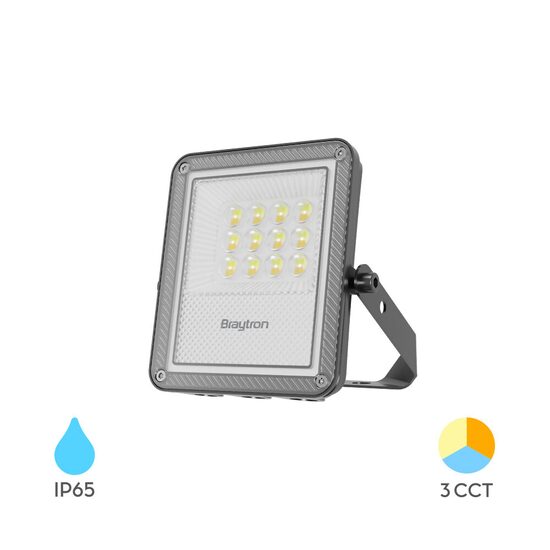 PROIECTOR LED PF 10W 3IN1 1100LM IP65-GRI