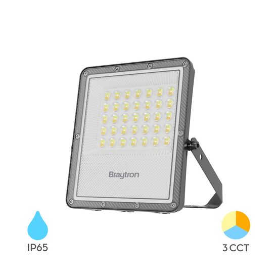 PROIECTOR LED PF 30W 3IN1 3300LM IP65-GRI